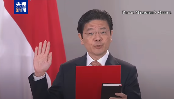 配资炒股配资网站 新加坡总理黄循财率新一届内阁宣誓就职