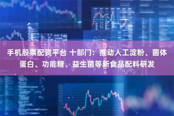 手机股票配资平台 十部门：推动人工淀粉、菌体蛋白、功能糖、益生菌等新食品配料研发
